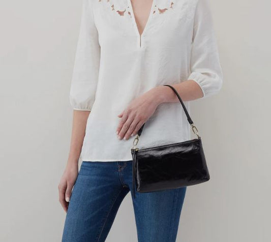 Hobo Darcy Crossbody - Black Leather