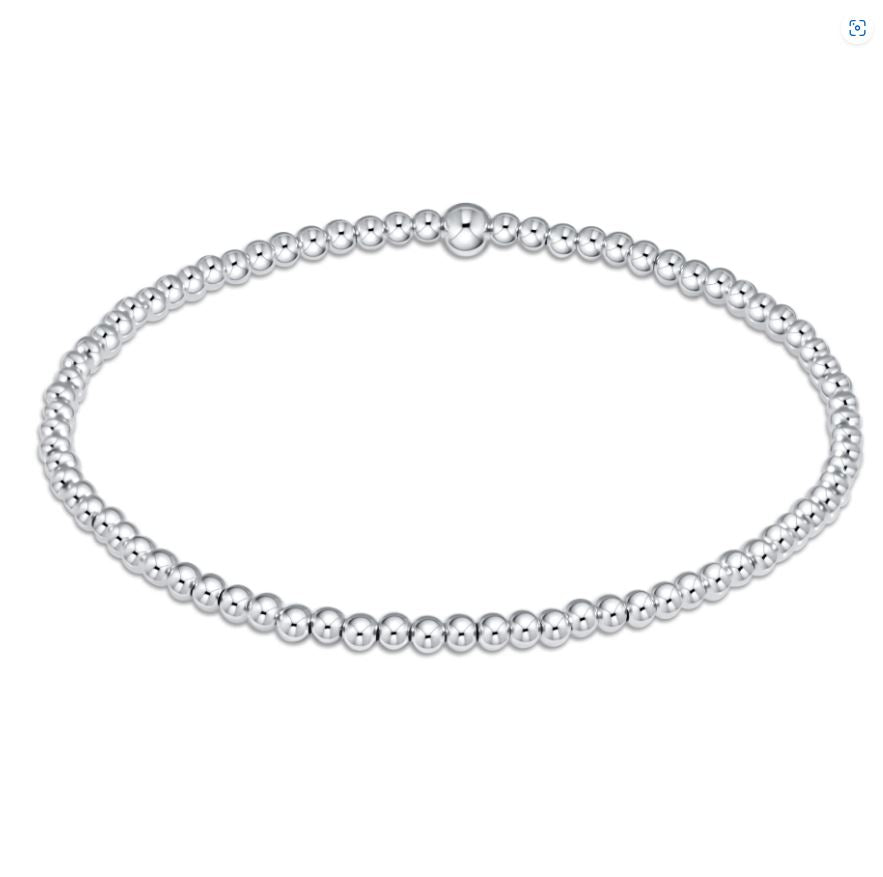 e. Newton Classic Sterling Silver 2.5mm