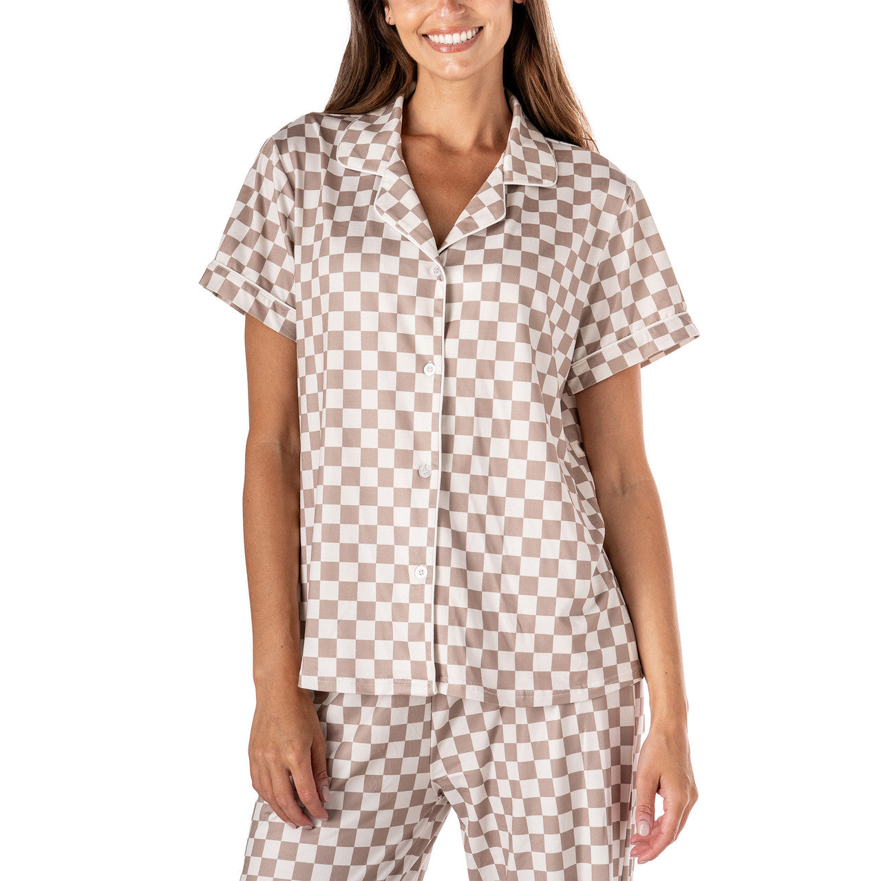 Hello Mello Pajama Top - Latte Checkout