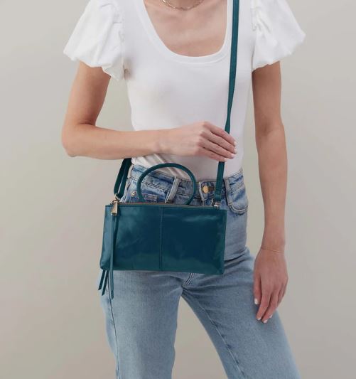 Hobo Sable Crossbody - Wild Bluegrass
