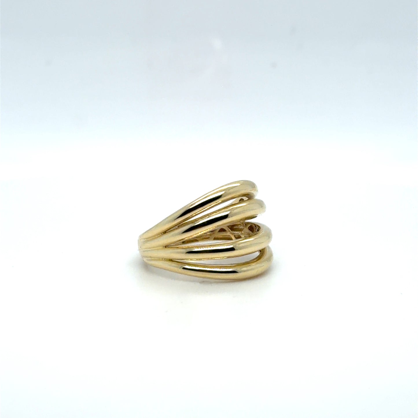 Stacked Gold Band in 10K Yellow Gold