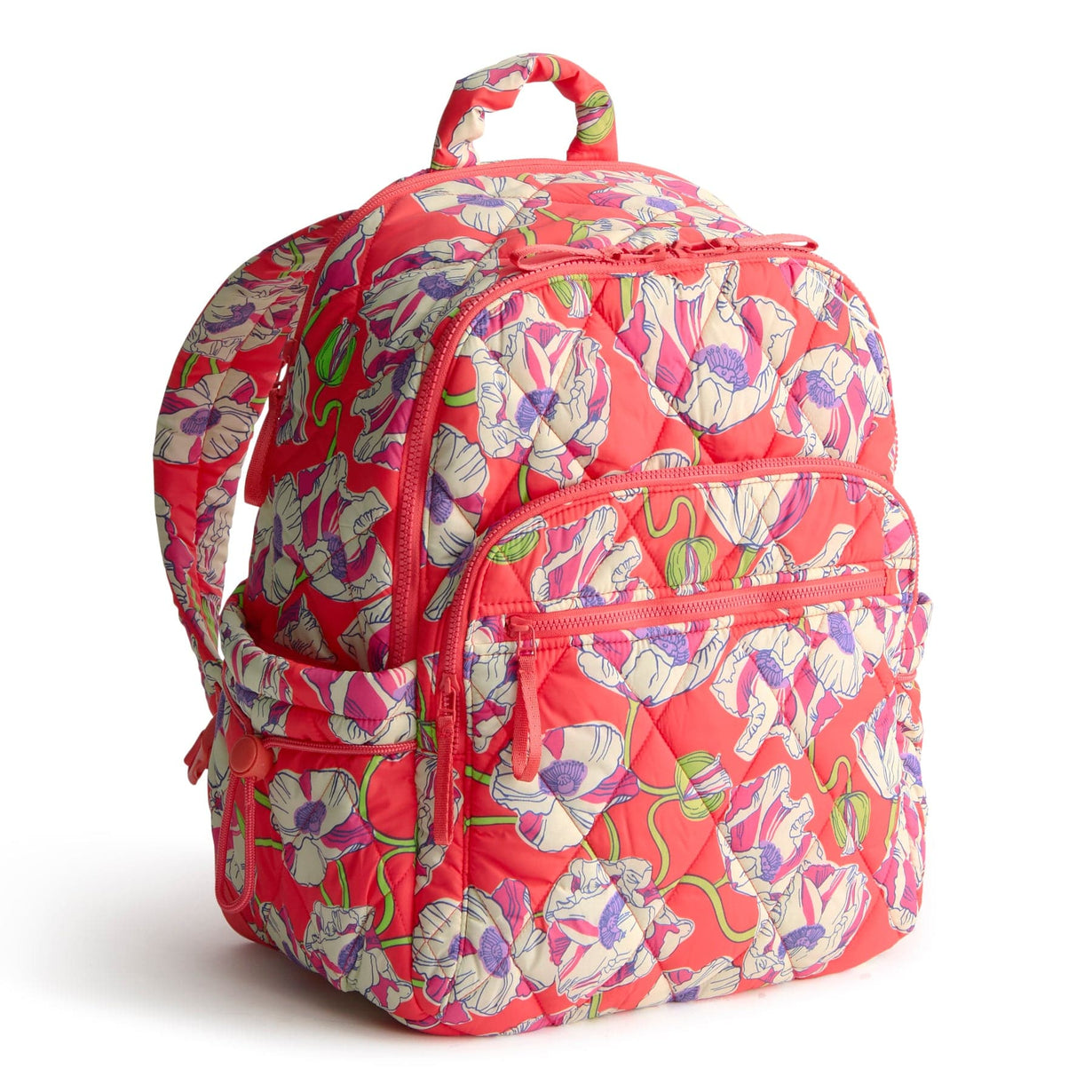 Vera Bradley Bancroft Backpack Swirling poppies