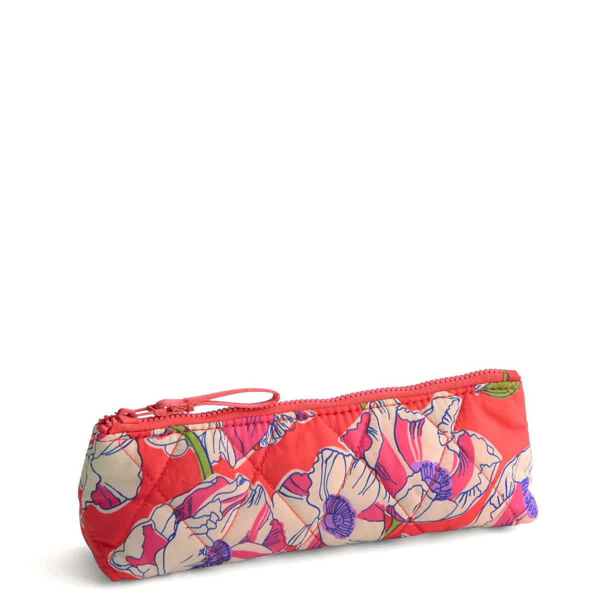 Vera Bradley Pencil Pouch Swirling Poppies