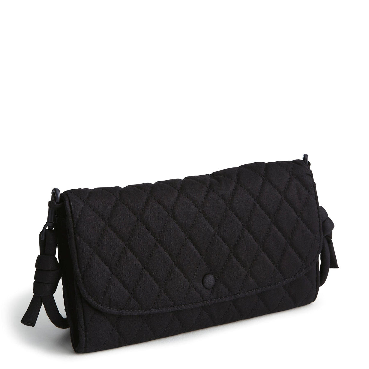 Vera Bradley Wildwood Wallet Crossbody Moonless Night Black