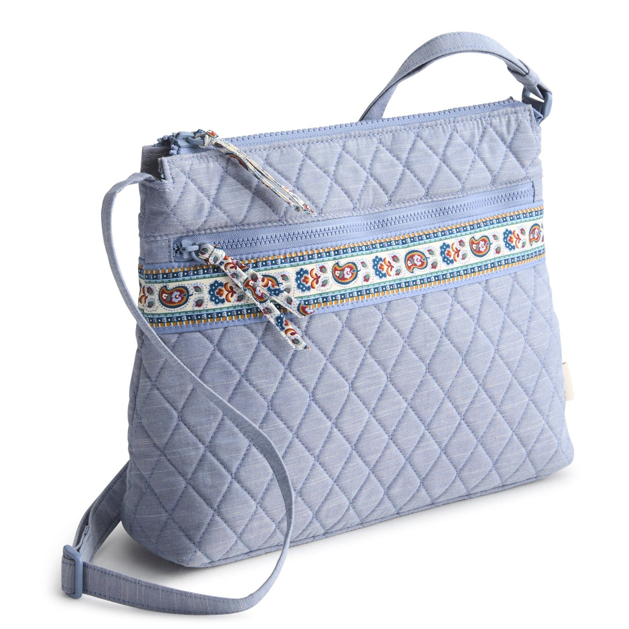 Vera Bradley Original Hipster Heritage Chase Chambray