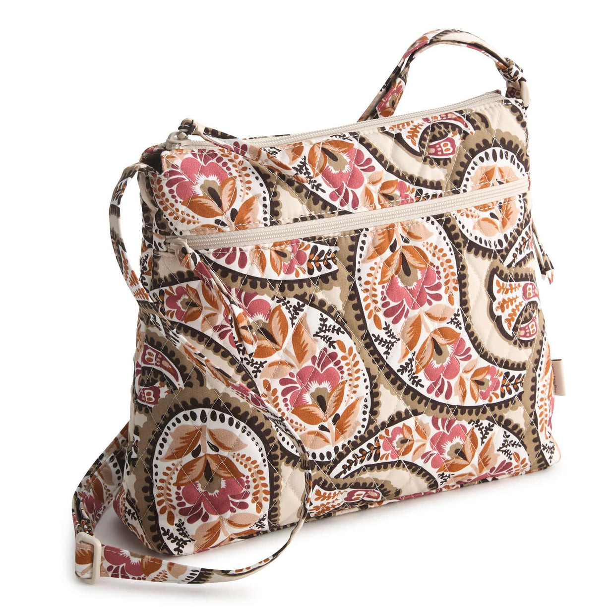 Vera Bradley Original Zip Hipster Blooming Paisley