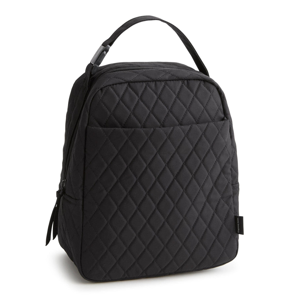 Vera Bradley Large Lunch Bag Moonless Night Black Cotton