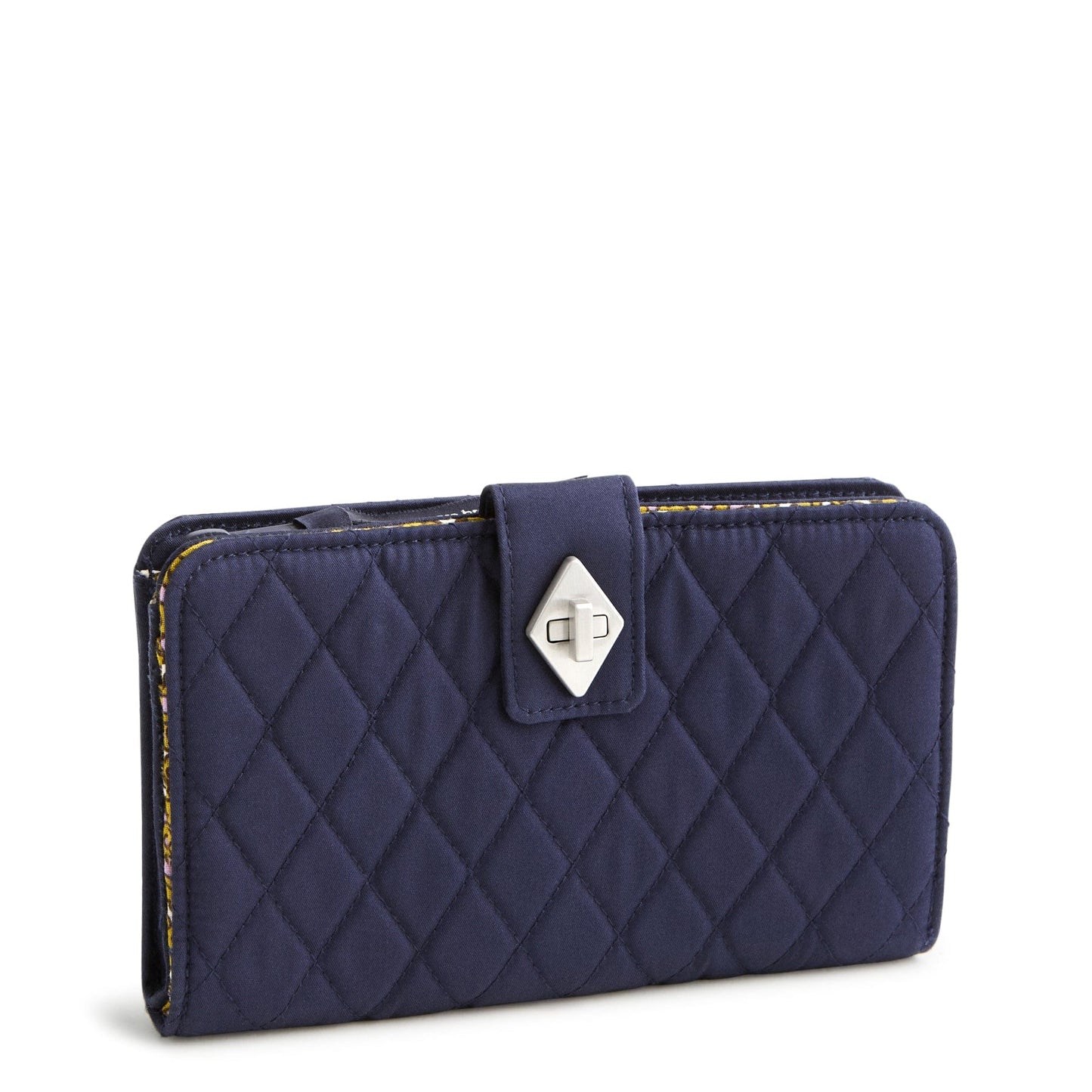Vera Bradley Turnlock Wallet - Peacoat