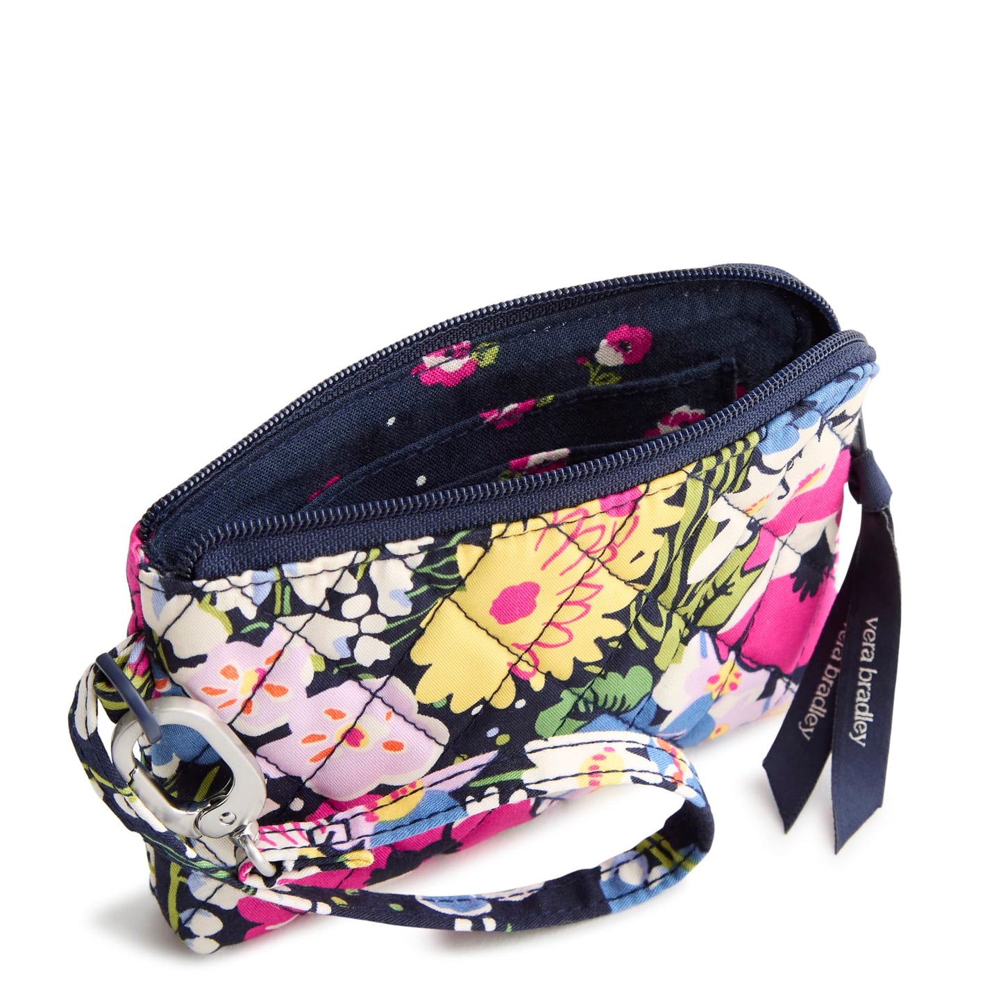 Vera Bradley Clip & Zip Wristlet - Poppy fields