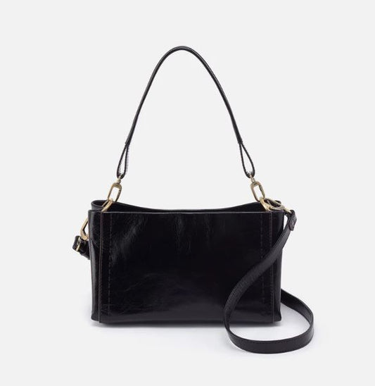 Hobo Seneca Shoulder Crossbody - Black Leather
