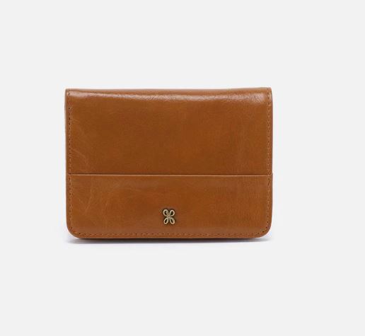 Hobo Jill Bifold Wallet - Truffle Leather