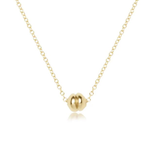 e. newton 16" - admire small gold charm