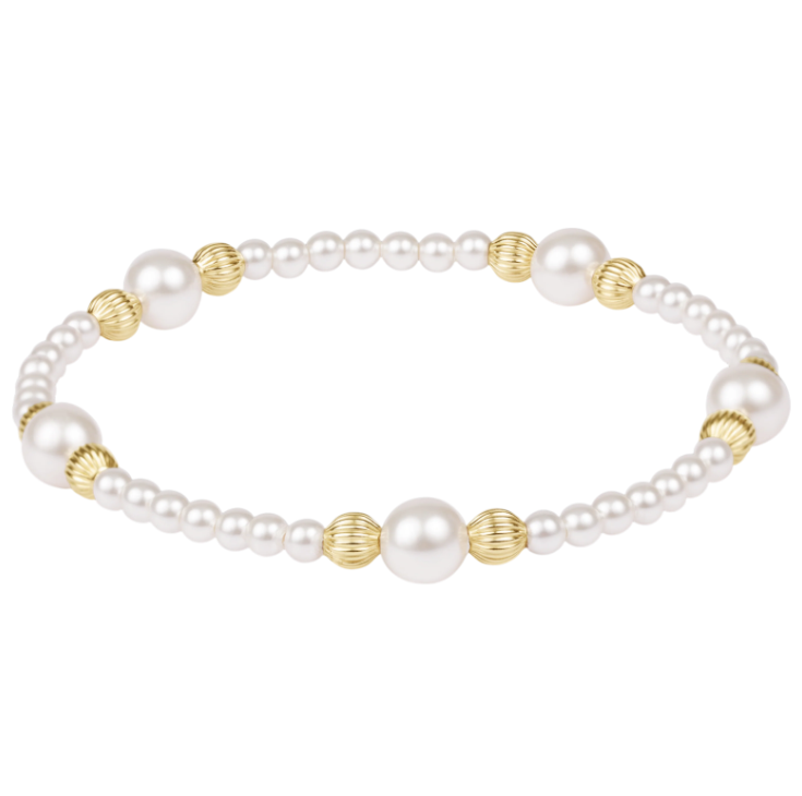 e. newton purpose pearl 6mm dignity pearl bracelet
