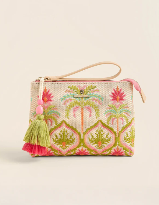 Spartina Carina Wristlet Castillo Floral Palms