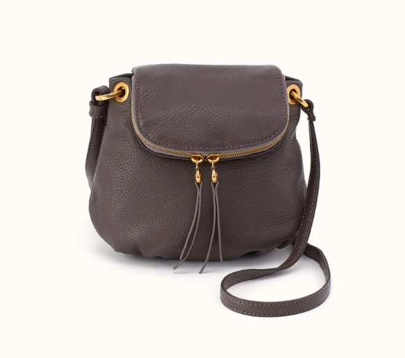 Hobo Fern Zip-Flap Crossbody - Pebbled Leather | Hearthstone