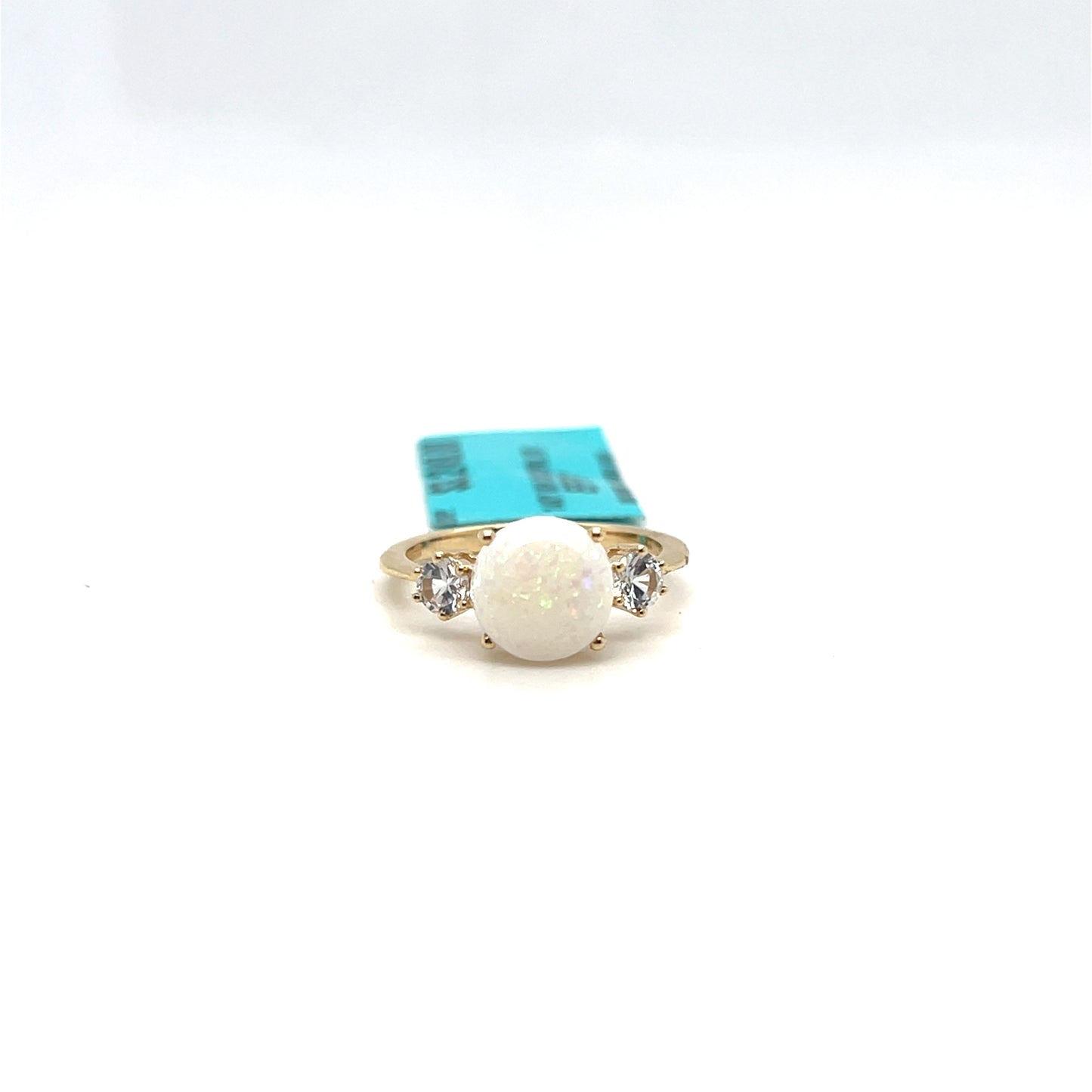 Effy Designer White Sapphire & Opal Ring – 2.30ct