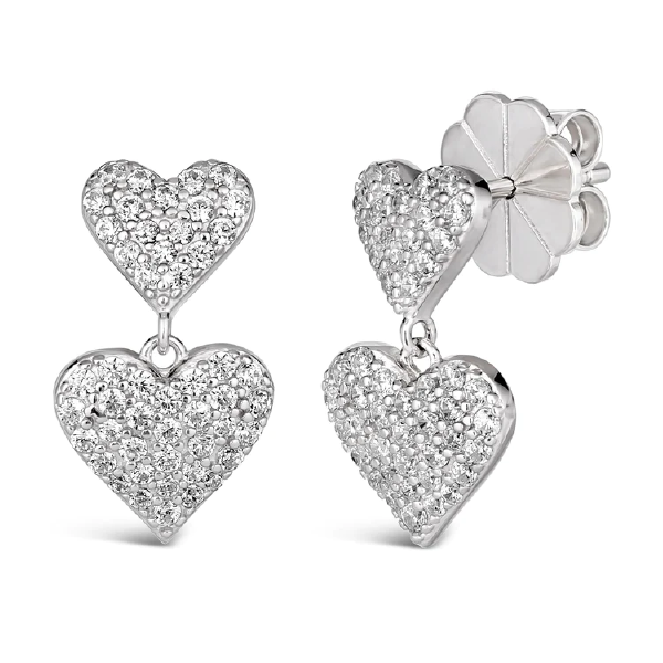 Kate Heart Studs