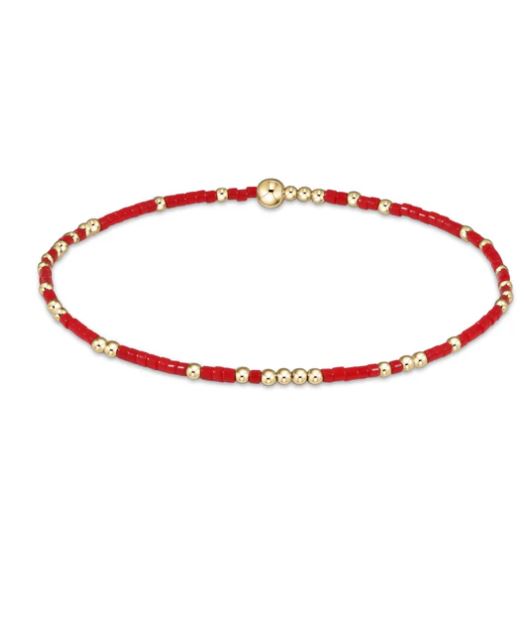 eNewton Hope Unwritten bracelet - Bright Red