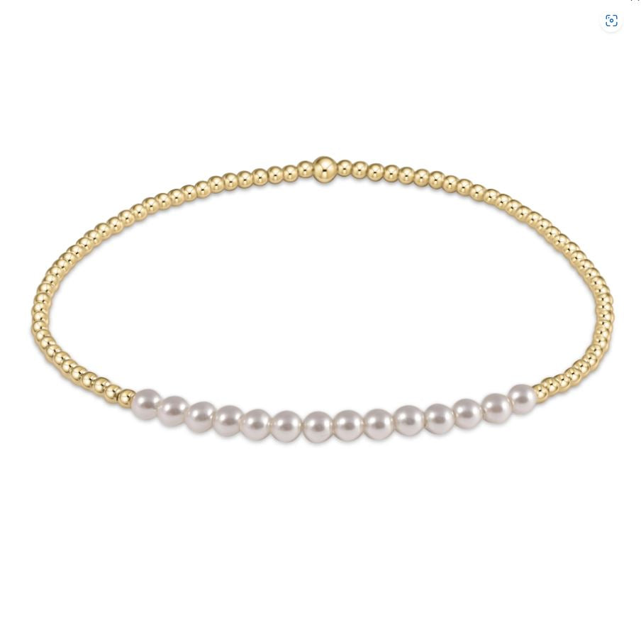 e. Newton Gold Bliss 2mm Pearl