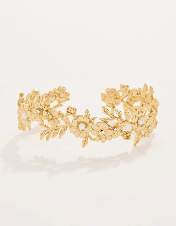 Spartina Posy Party Cuff Crystal