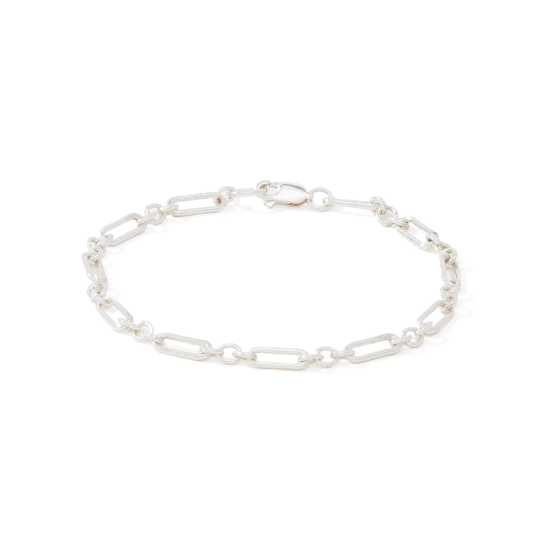 Ronaldo Links of Love Bracelet - Sterling Silver