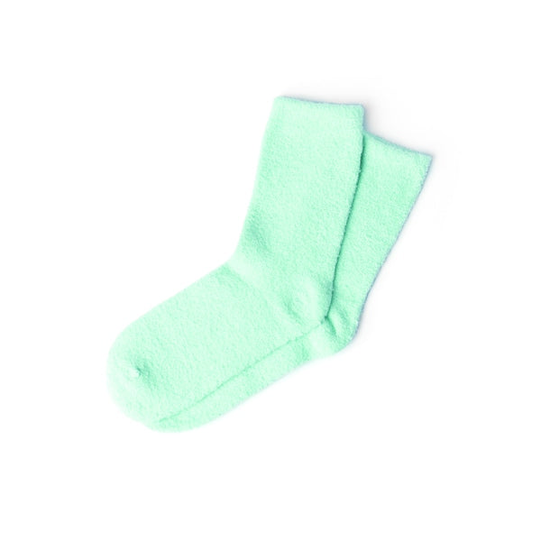 You Had Me At Aloe Super Soft Spa Socks - Green