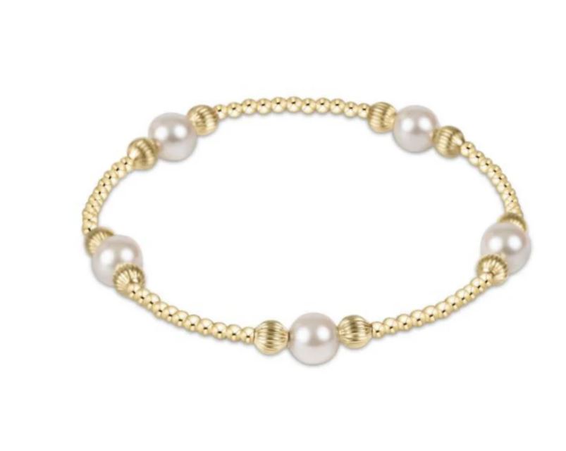 e. newton dignity gold pearl purpose 6mm
