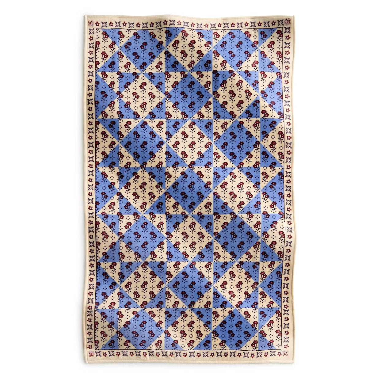 Vera Bradley Plush Throw Blanket Rachel Ditsy Patchwork