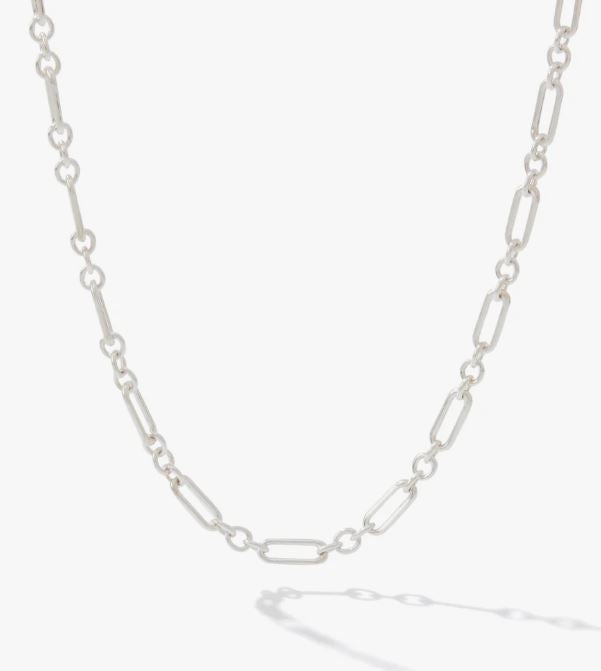 Ronaldo Links of Love Necklace - gold or silver