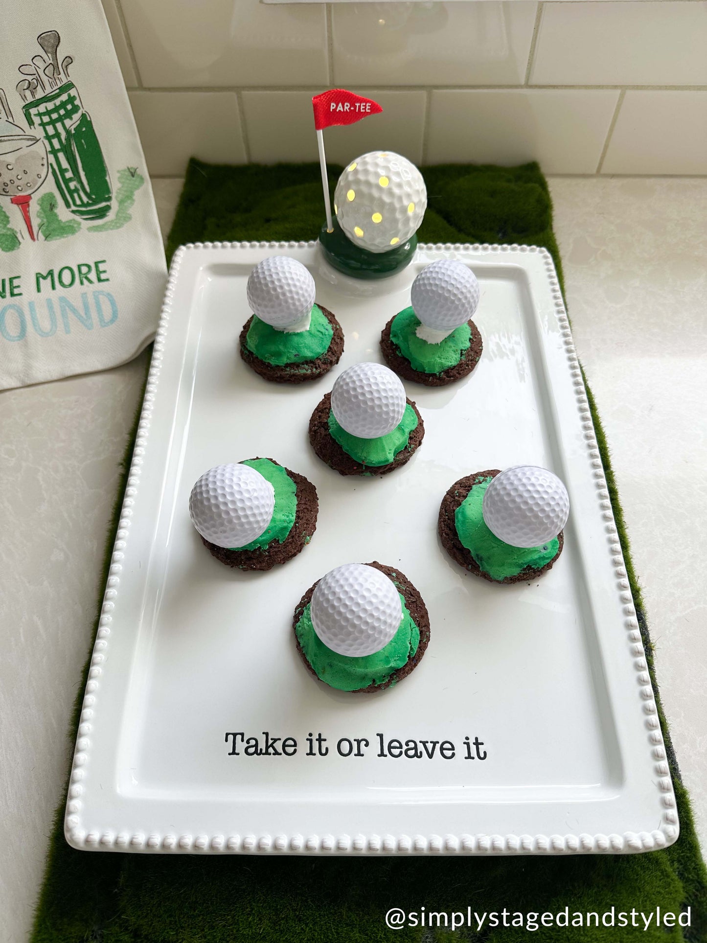 Mud Pie Light Up Accessory Platter