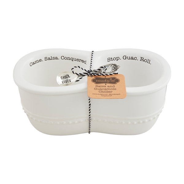Mudpie Salsa & Guac Chiller Set