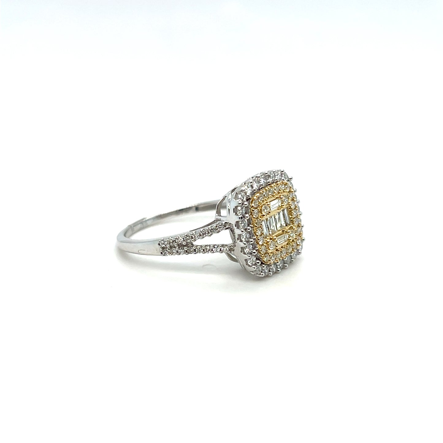 1.00CTW Diamond Ring in 14K Yellow Gold