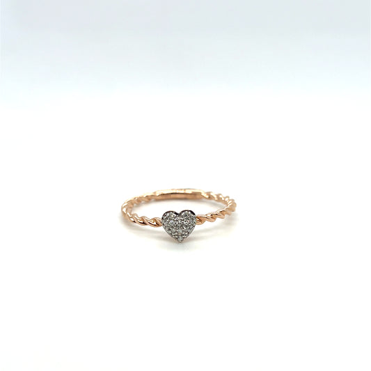 0.05CTW Diamond Pavé Ring