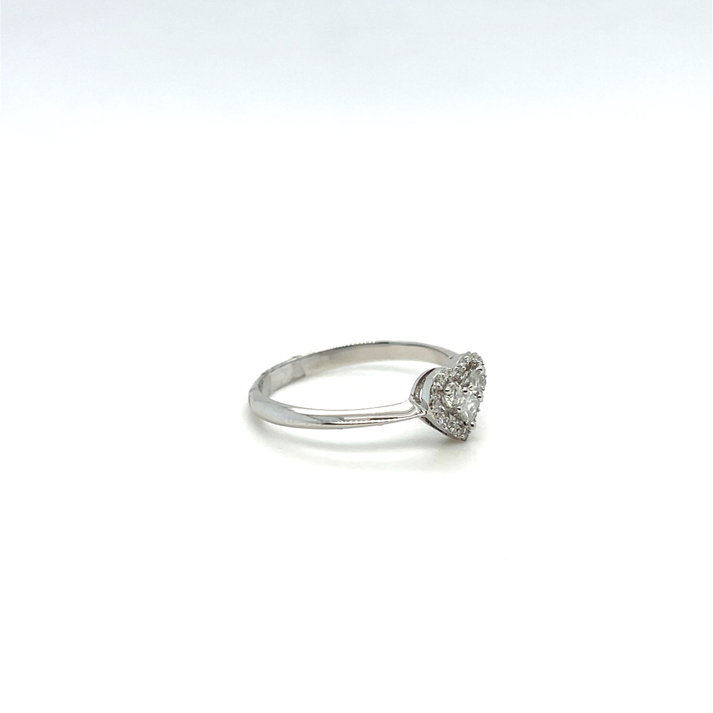 0.25CTW Diamond Ring in 14K White Gold