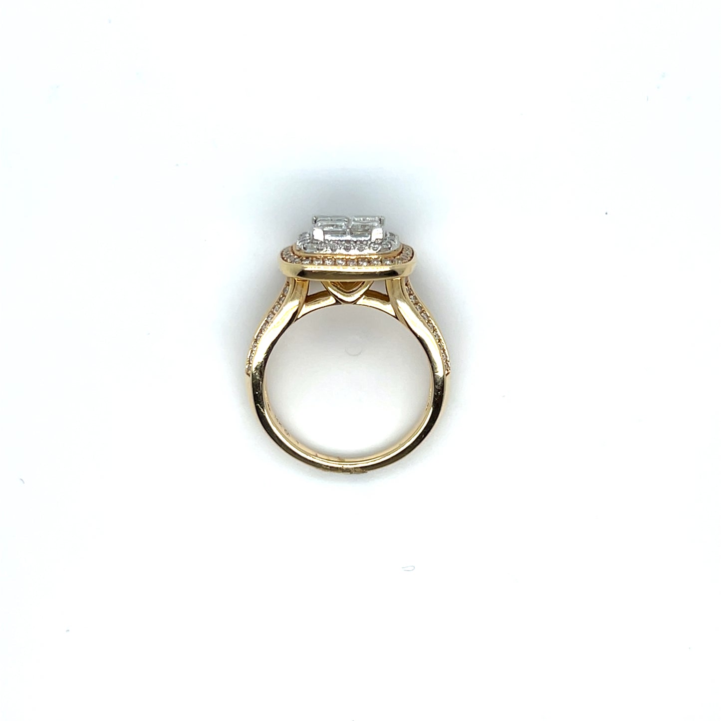 1.50CTW Diamond Ring in 14K Yellow Gold