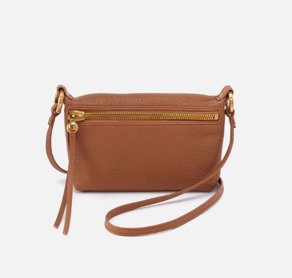 Hobo Run About Crossbody - Pebbled Leather | Warm Honey