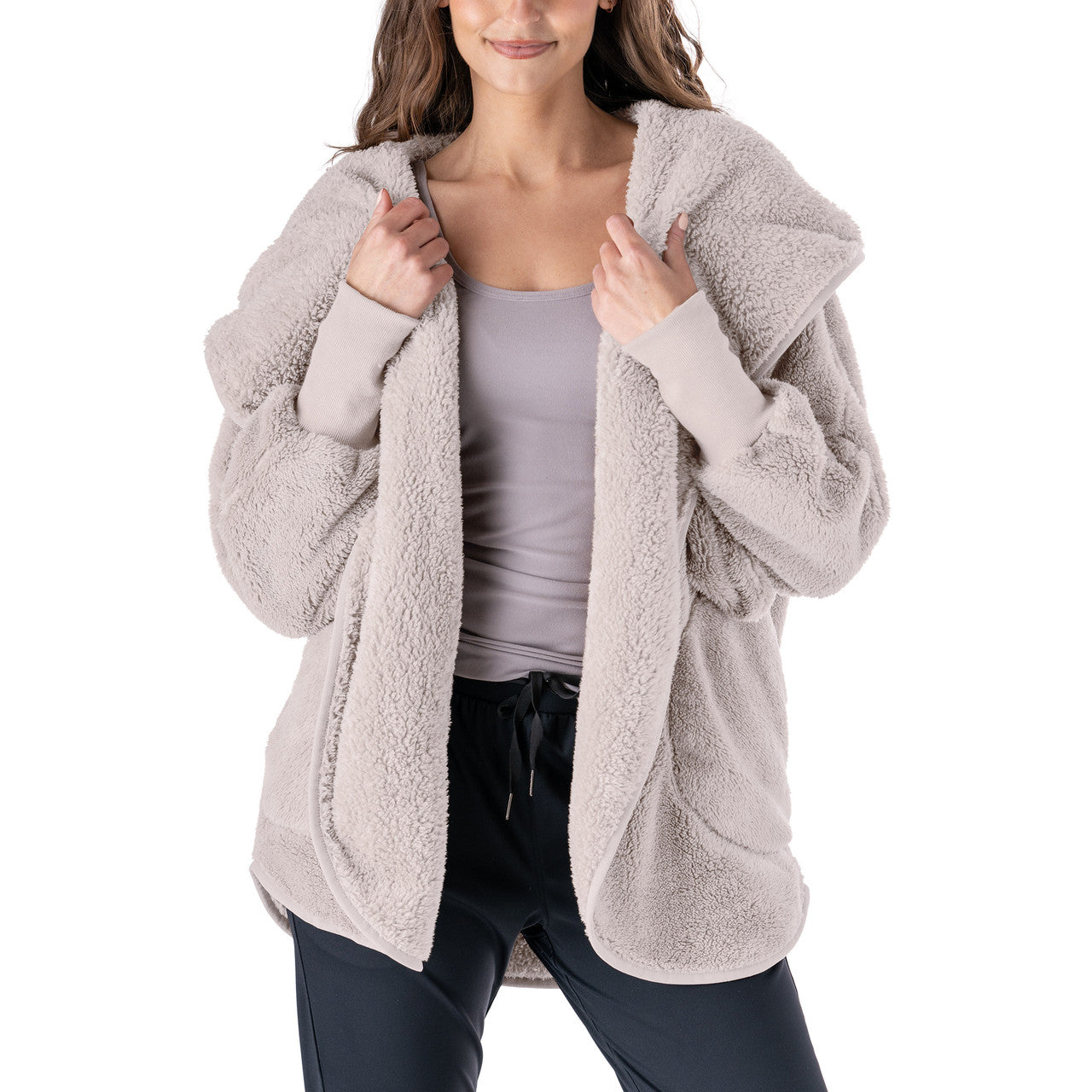 Hello Mello Comfort Zone Cardigan - Polar Gray