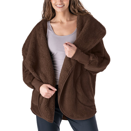 Hello Mello Comfort Zone Cardigan - Mocha