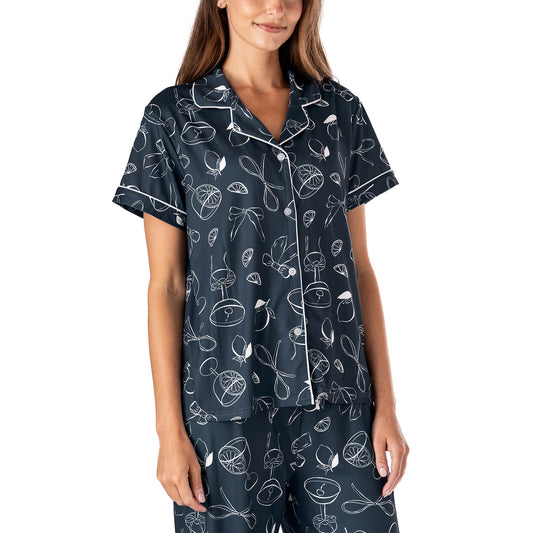 Hello Mello Pajama Top - Sunset Spritz