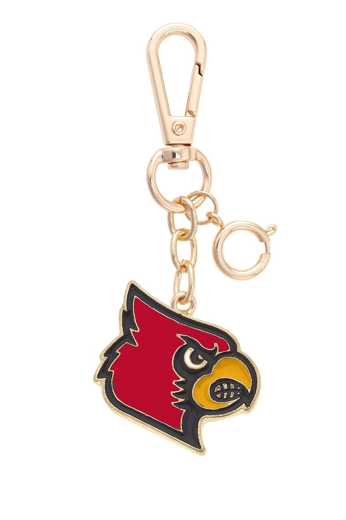 Louisville Cardinals Enamel Logo Bag Charm