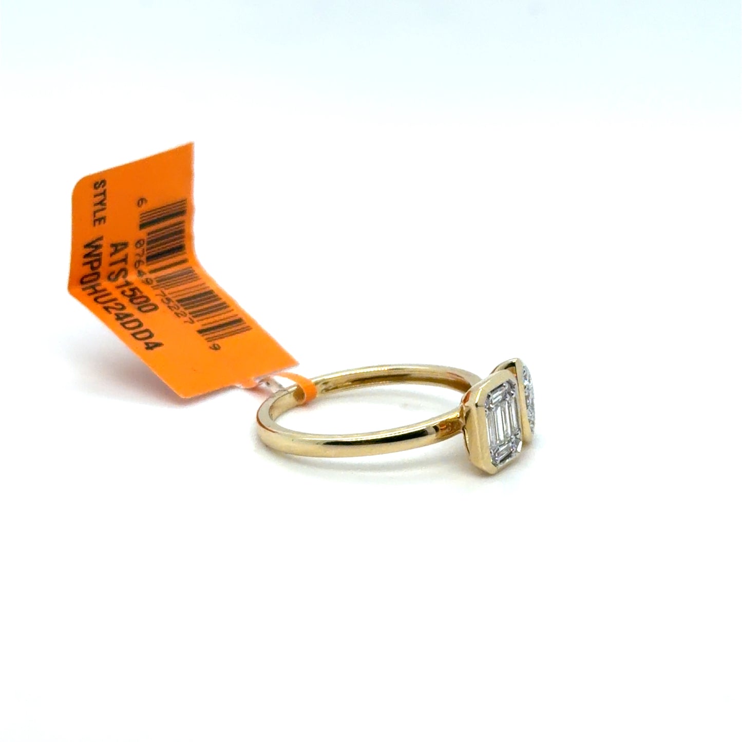 EFFY 0.36 CTW Natural Diamond Toi et Moi Cluster Ring in 14K Yellow Gold