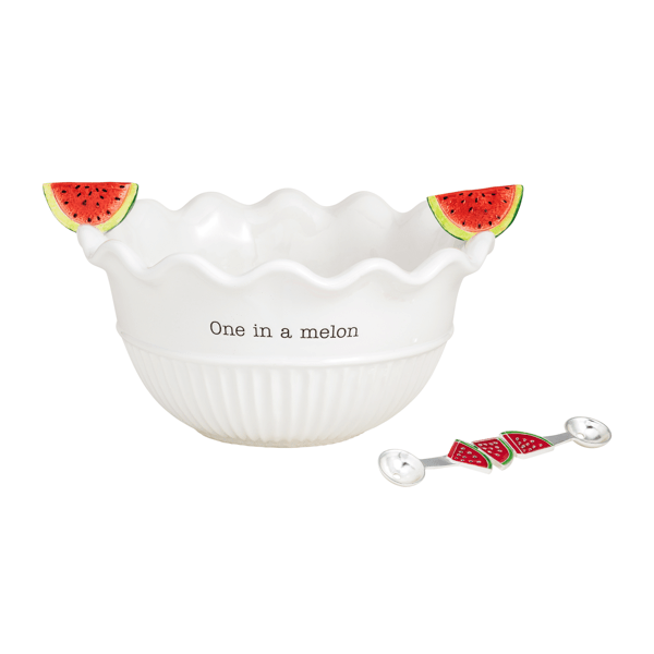 Mudpie One In A Melon Bowl Set