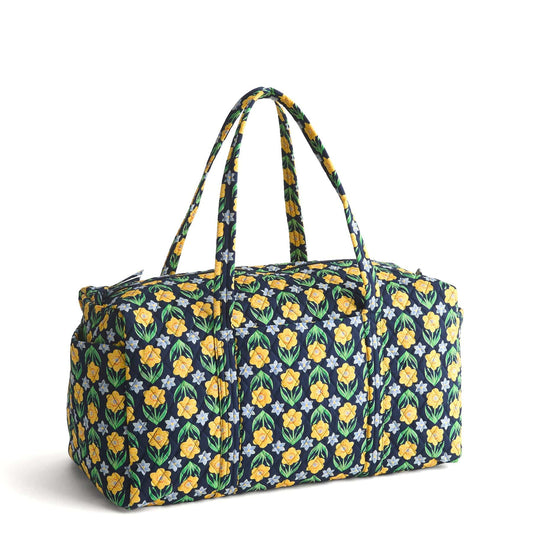 Vera Bradley Large Original Duffel Bag Daffodils