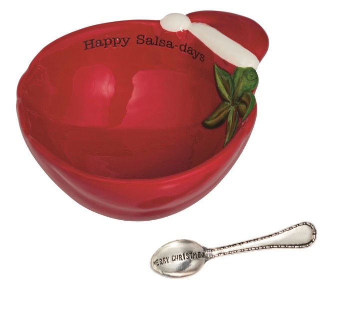 Mud Pie Christmas Tomato Tidbit Bowl