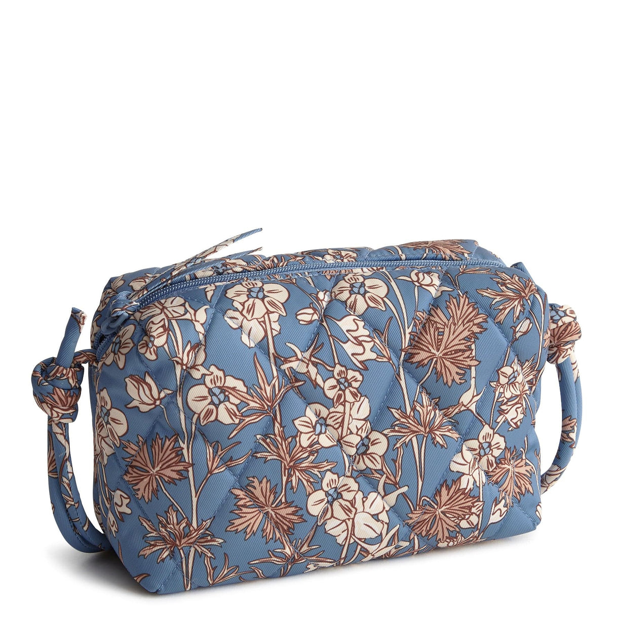 Vera Bradley Medium Cosmetic Larkspur Delphinuim