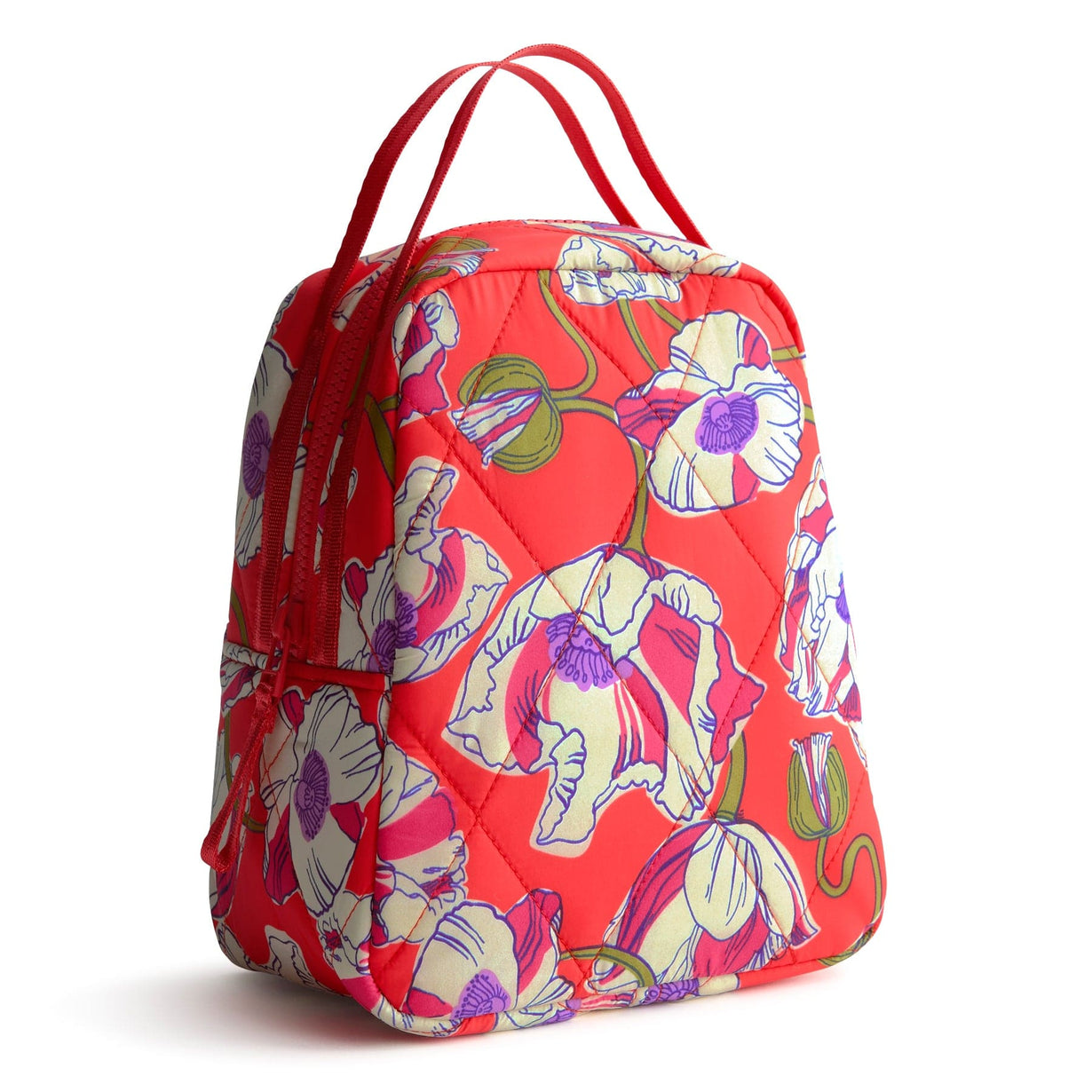 Vera Bradley Lunch Tote Swirling Poppies