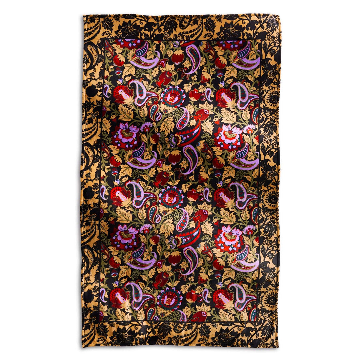 Vera Bradley Plush Throw Blanket - Midnight Garden