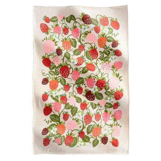 Vera Bradley Plush Throw Blanket Strawberry Vines
