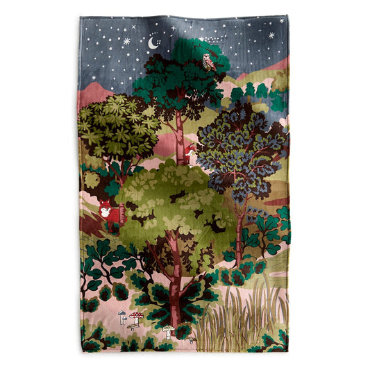 Vera Bradley Plush Throw Blanket - Serene Forest