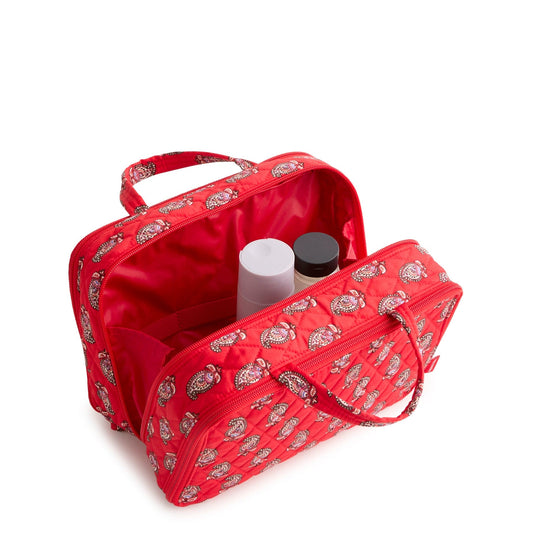 Vera Bradley Ultimate Travel Case - Flowering Paisley Goji Berry